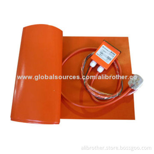 IP68 Silicone Rubber Electrical Heater, CE Certified, RoHS Directive-compliant